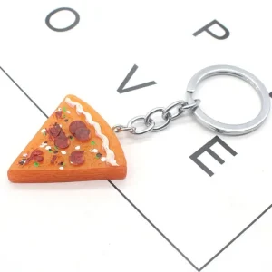 Best Friends Pizza Nyckelring - 1 st Pizza slice<VSmycken Hot