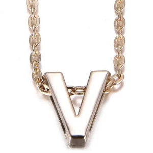 BOKSTAVHALSBAND - V<VSmycken Discount