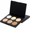 Contour Powder Kit, 6 färger -Highlight & Bronzer<VSmycken Outlet