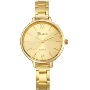 Geneva Klocka - Amber Gold<VSmycken Outlet