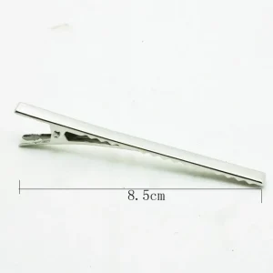 HAIR CLIPS ALUMINIUM/PLASTIC - SILVER<VSmycken Clearance