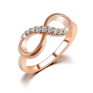 Infinity ring - Guldig storlek 9<VSmycken Clearance