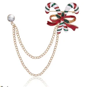 Polkagriskäpp Brosch - jul smycken<VSmycken Online