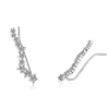 små stjärnor örhängen med Kubisk Zirkon i äkta Silver<VSmycken New