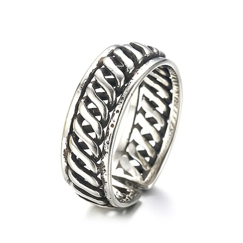 Vintage ring i äkta 925 silver<VSmycken Outlet