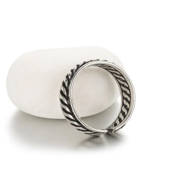 Vintage ring i äkta 925 silver<VSmycken Outlet