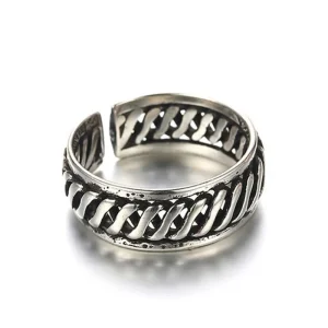 Vintage ring i äkta 925 silver<VSmycken Outlet