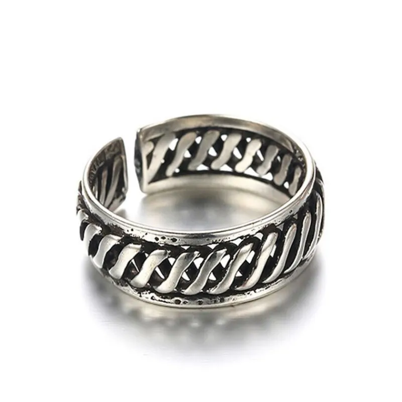 Vintage ring i äkta 925 silver<VSmycken Outlet