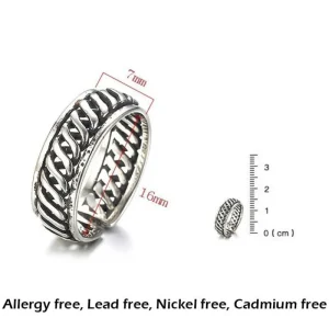 Vintage ring i äkta 925 silver<VSmycken Outlet