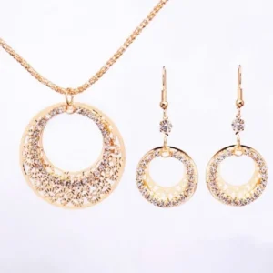 Vintage smyckeset - Guldpläterad<VSmycken New