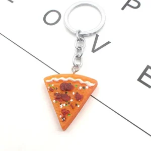 Best Friends Pizza Nyckelring - 1 st Pizza slice<VSmycken Hot