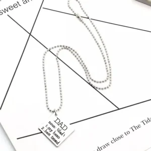DAD my hero / best friend Halsband & Nyckelring<VSmycken New