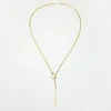 Gold Pendant Necklace<VSmycken Hot