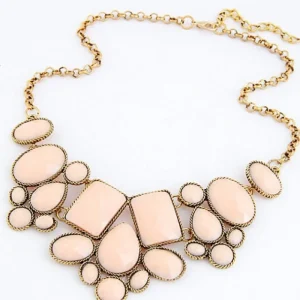 Halsband - Flamenco Beige<VSmycken Hot