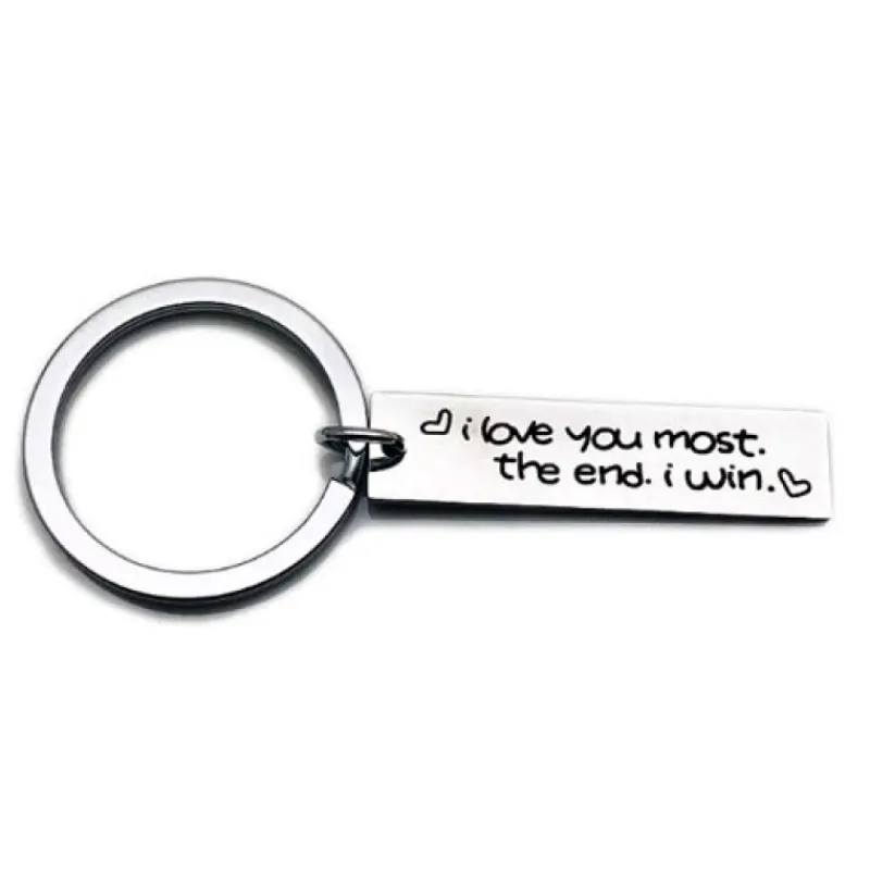 i_love_you_most_the_end_i_0.webp I Love You Most The End I Win Nyckelring<VSmycken Online