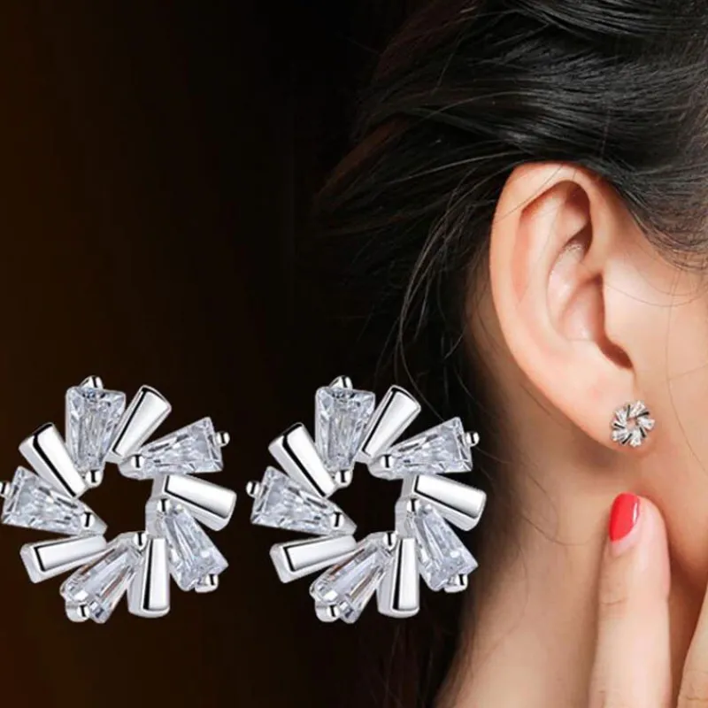 is_blomma_rhngen_cubic_zi_2.webp Is blomma örhängen Cubic Zirkon 925 sterling silver<VSmycken Hot