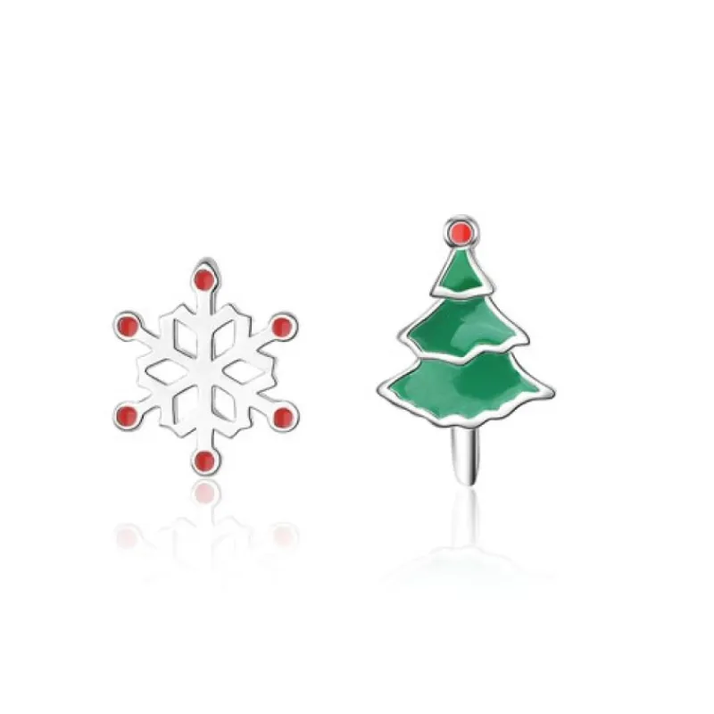 julgran_och_snflinga_rhng_0.webp julgran och snöflinga örhängen - julsmycken<VSmycken Outlet