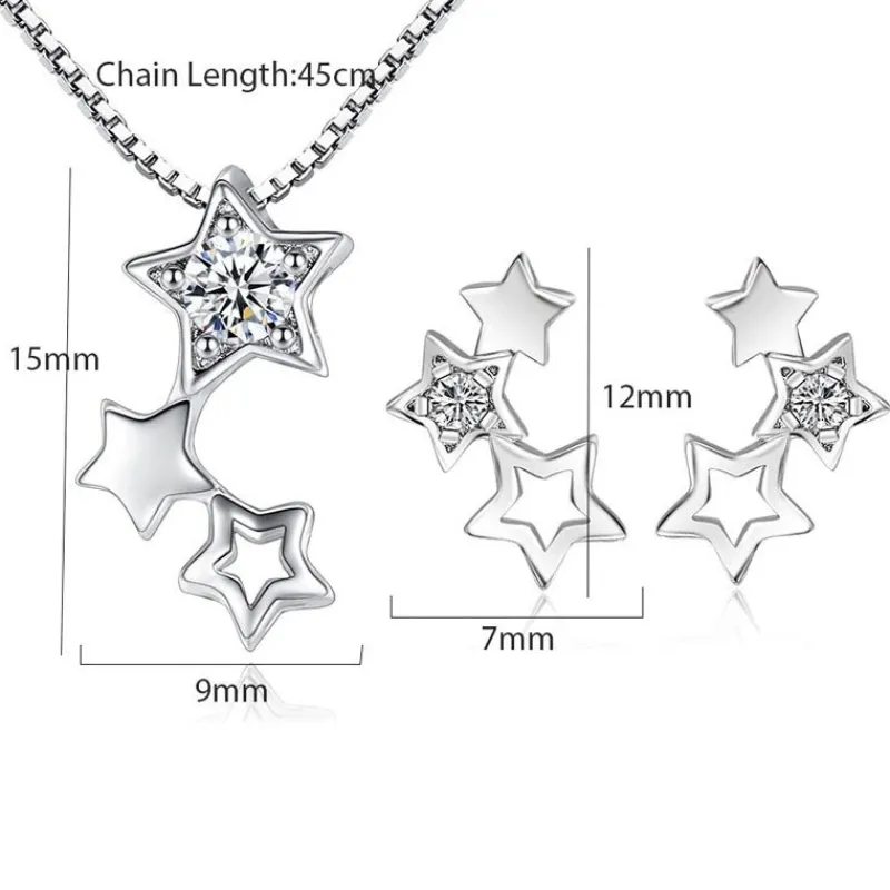 kta__silver_stjrnor_halsb_2.webp Äkta 925 Silver Stjärnor halsband<VSmycken Fashion
