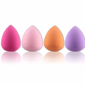 Puderpuff droppe | Make-up svamp - 4-pack<VSmycken Outlet