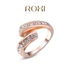 Ring RoseGuld med Kristaller . STORLEK 7<VSmycken Online
