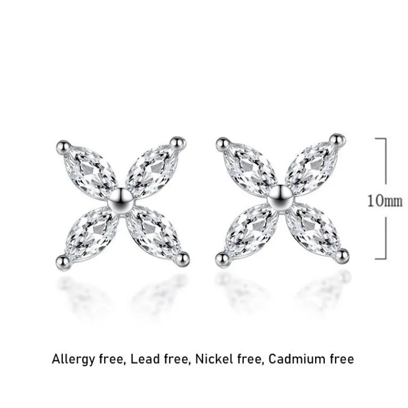 silver_ice_snowflakes_cub_4.webp Silver ice Snowflakes Cubic zirkon Leaves Örhängen<VSmycken Fashion