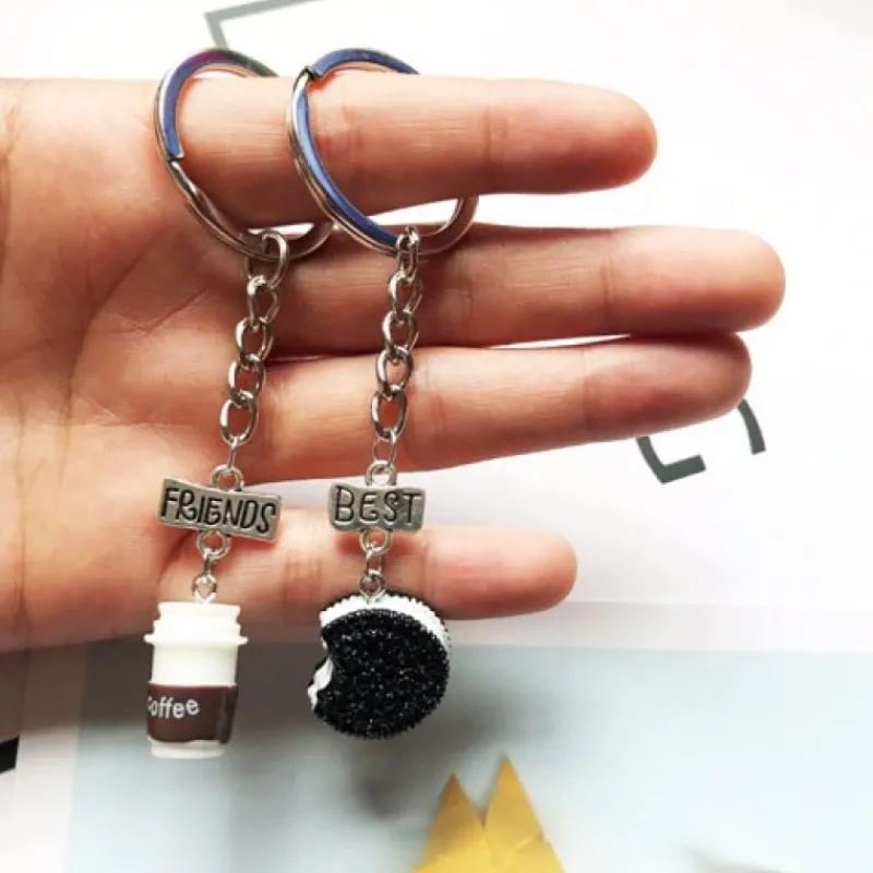 st_mini_oreo_biscuits_an_0.webp 2 st mini Oreo biscuits and coffee nyckelringar Best friend<VSmycken Best
