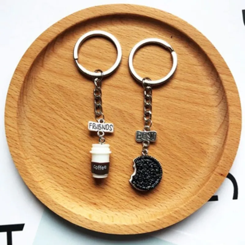st_mini_oreo_biscuits_an_1.webp 2 st mini Oreo biscuits and coffee nyckelringar Best friend<VSmycken Best